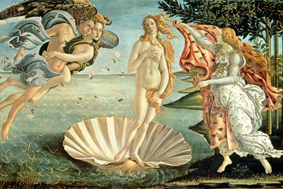 Sandro Botticelli The Birth of Venus Renaissance Painting Fine Art Canvas Print